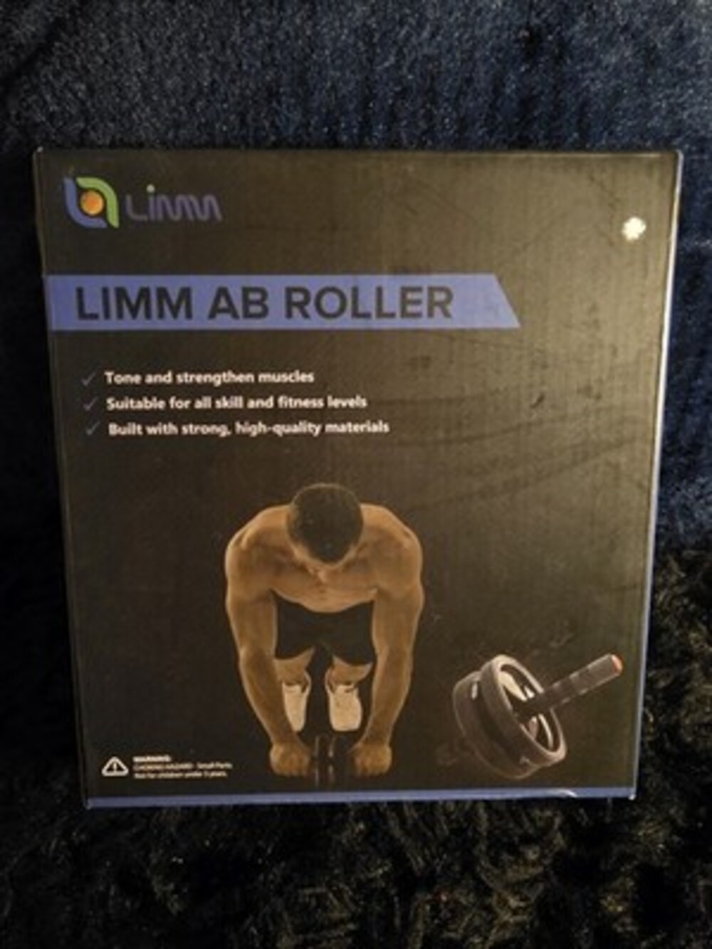 Limm Ab Wheel Roller for Advanced Ab Core Exercises and General Fitness NIB